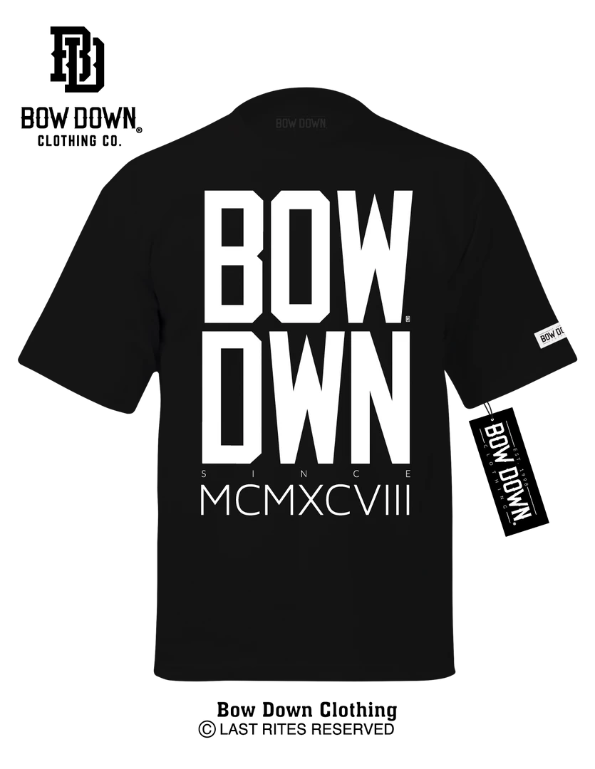 Bow Down Clothing BOW DOWN BRAND BOW DOWN ELITE COLLECTION 1 Bow Down Clothing BOW DOWN BRAND BOW DOWN ELITE COLLECTION