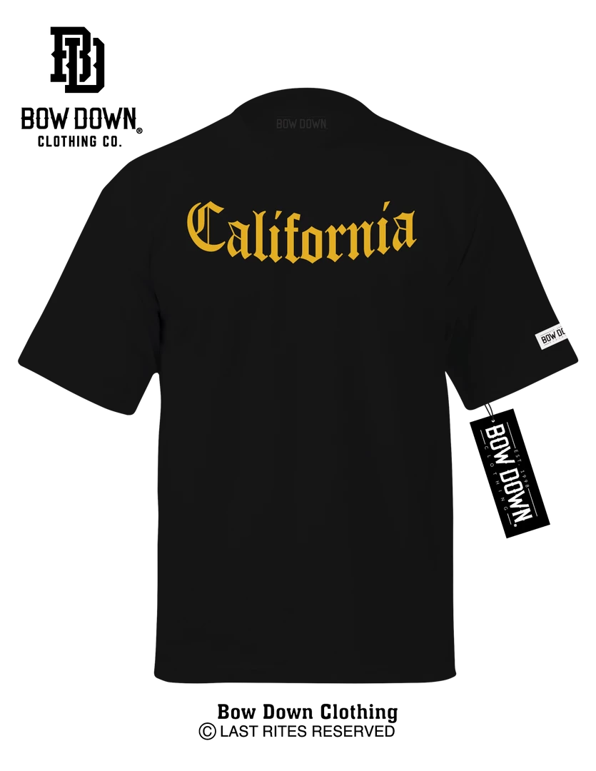 Bow Down Clothing CALIFORNIA CAR CLUB 1 Bow Down Clothing CALIFORNIA CAR CLUB