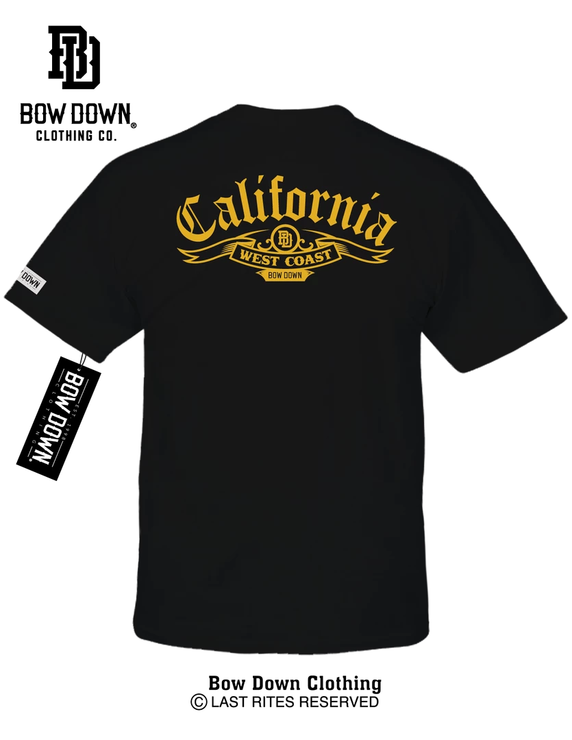 Bow Down Clothing CALIFORNIA CAR CLUB 2 Bow Down Clothing CALIFORNIA CAR CLUB