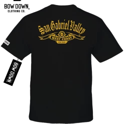 Bow Down Clothing BORN & RAISED COLLECTION SAN GABRIEL VALLEY CAR CLUB