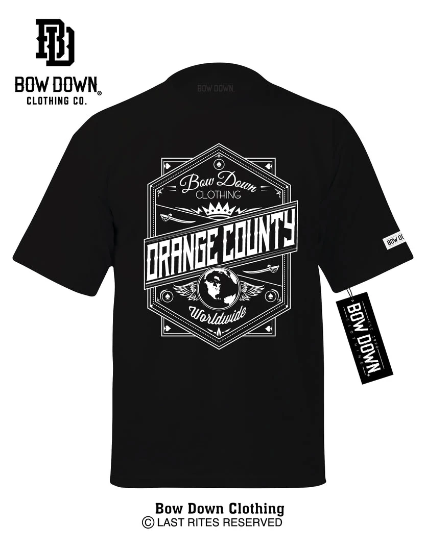 Bow Down Clothing BORN & RAISED COLLECTION Orange County Crown 1 Bow Down Clothing BORN & RAISED COLLECTION Orange County Crown