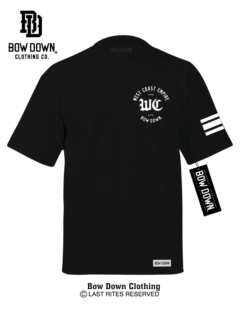 Bow Down Clothing BORN & RAISED COLLECTION WEST COAST EMPIRE 2 Bow Down Clothing BORN & RAISED COLLECTION WEST COAST EMPIRE