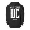 BWDWN WEST COAST JERSEY PULLOVER HOODIE BORN & RAISED COLLECTION