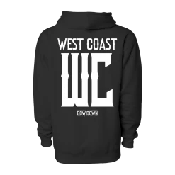 BWDWN WEST COAST JERSEY PULLOVER HOODIE BORN & RAISED COLLECTION