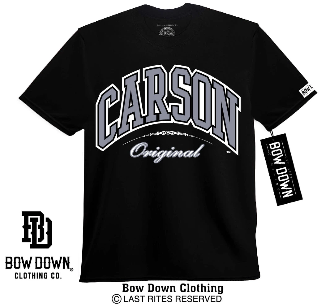 Bow Down Clothing BORN & RAISED COLLECTION Carson College 1 Bow Down Clothing BORN & RAISED COLLECTION Carson College
