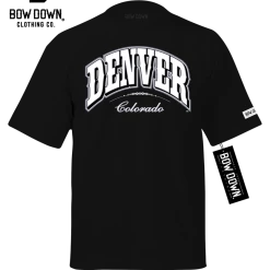Bow Down Clothing BORN & RAISED COLLECTION DENVER COLORADO WESTERN
