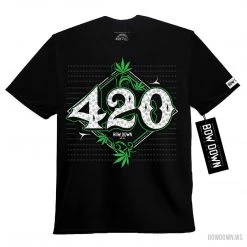 BWDWN store online 21 Bow Down Clothing 420 Weed Leaf