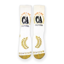 Bow Down Clothing Live & Die California Sock BORN & RAISED COLLECTION