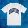 BOW DOWN CLOTHING Los Angeles Collegiate (Blue Trim) BORN & RAISED COLLECTION